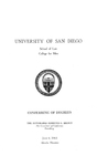 Program Cover by University of San Diego School of Law