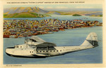 United States – California – San Francisco – Pan-American Airways' "China Clipper" arrives at San Francisco