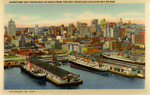 United States – California – San Francisco – Downtown San Francisco as seen from the San Francisco-Oakland Bay Bridge