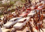 Photograph of Chicano Park car show