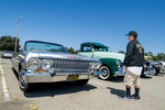 Chicano Brothers Car Club: Photograph of Desi Aguilar at Lowrider Council Event at Mission Bay