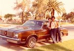 Classics Car Club: Photograph of Ernie and Aurora Carrillo with 1979 Cutlass