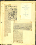 USD News Scrapbook 1956-1959 by University of San Diego. Athletic News Bureau