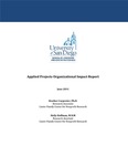 2011 Applied Projects Organizational Impact Report