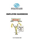Boys and Girls Clubs of Conejo and Las Virgenes Employee Handbook by Boys and Girls Clubs of Conejo and Las Virgenes