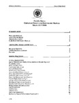 Pacific Ridge School Employee Policy and Procedures Manual