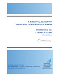 2014 A National Review of Community Leadership Programs by Caster Family Center for Nonprofit and Philanthropic Research, University of San Diego