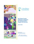 San Diego County Childcare Landscape: An Analysis of the Supply and Demand by Tessa Tinkler and Mehrnoush Jamshidi