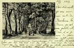 Bourbonne-les-Bannes en 1830 - Promenade de Montmorency