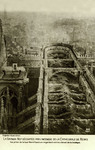 Reims - La Grande Nef Décoiffée Par l'Icendie de la Cathédrale de Reims