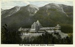 Canada – Alberta Province – Banff – Banff Springs Hotel and Sulphur Mountain
