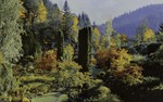 Canada – British Columbia Province – Victoria – The Butchart Gardens – Fall Colors