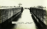 Panama – Operating Gatun Locks, Panama Canal U.S. Submarines in lower Chamber