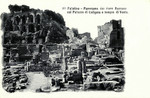 Italy – Rome – Panorama del Foro Romano col Palazzo di Caligola e Tempio di Vesta