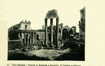 Italy – Rome – Foro Romano – Tempio di Antonino e Faustina di Castore e Polluce