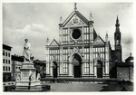 Italy – Florence – Basilica di Santa Croce e il Monumento a Dante del Prof. Pazzi