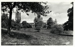 England – Ely – Ely Cathedral from the Meadows