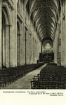 England – Winchester – Winchester Cathedral – The Nave Looking East