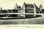 France – Chantilly – Château de Chantilly – Vue Prise du Parterre