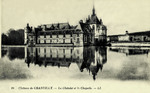 France – Chantilly – Château de Chantilly – Le Châtelet et la Chapelle
