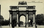 Paris  - l'Arc de Triomphe du Carrousel