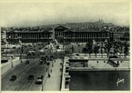 Paris - Vue générale de la Place de la Concorde et la Butte Montmartre
