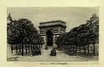 Paris - l'Arc de Triomphe