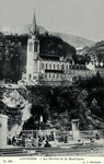 France – Lourdes – La Grotte et la Basilique