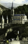 France – Lourdes – La Basilique et la Grotte