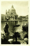 Italy – Venice – La « chiesa della Salute » dalla Terrazza dell'Hôtel d'Italia Bauer-Grünwald