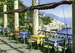 Italy – Amalfi – Panorama dalla Terrazza dell'Hotel Cappuccini