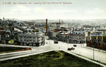 California – San Francisco, Looking East from Market St. Extension