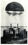 California – Baptistry, Mission Dolores, 1776