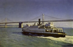 California – Ferry Boat and Bay Bridge