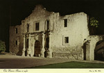 Texas – The Historic Alamo at Night