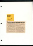 University of San Diego News Print Media Coverage 1990.03