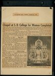 University of San Diego News Print Media Coverage 1954
